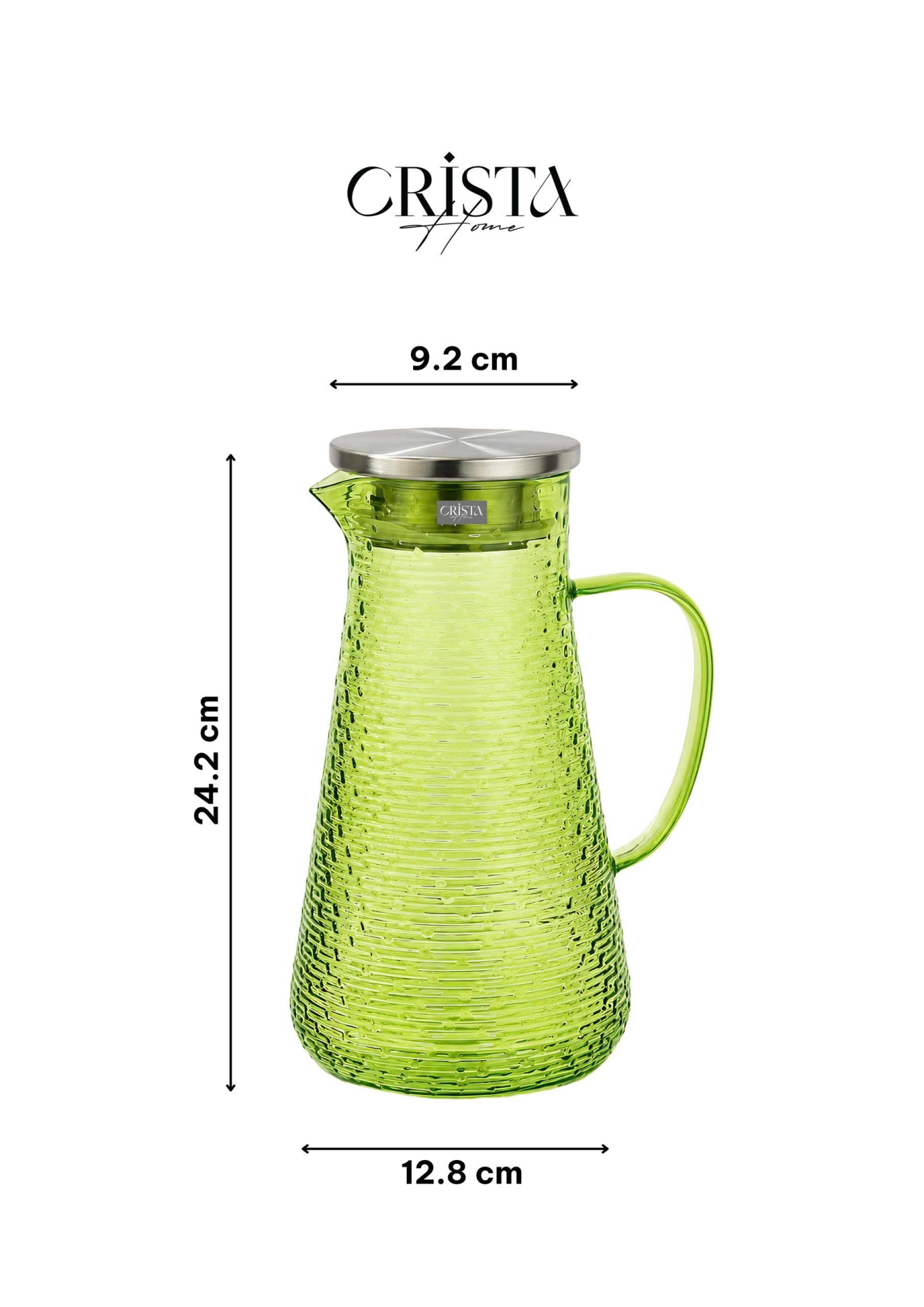 BÌNH VÂN NGANG 2L - 4 Màu CRISTA HOME