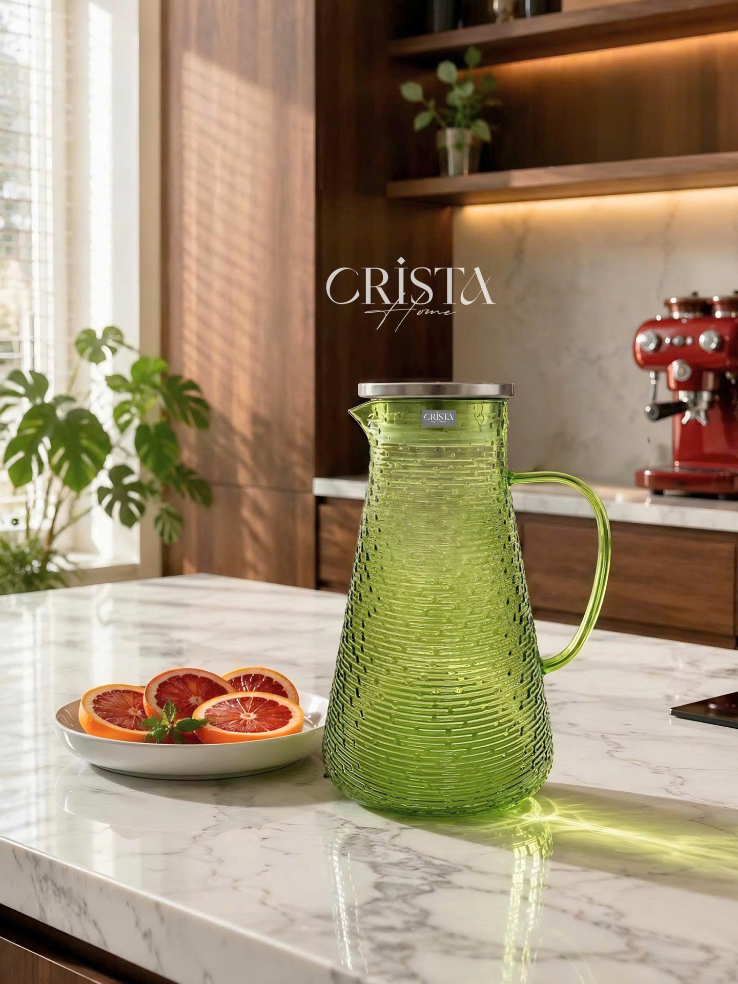 BÌNH VÂN NGANG 2L - 4 Màu CRISTA HOME