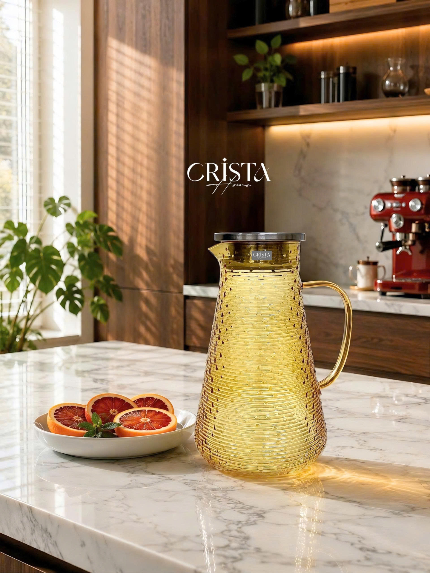 BÌNH VÂN NGANG 2L - 4 Màu CRISTA HOME