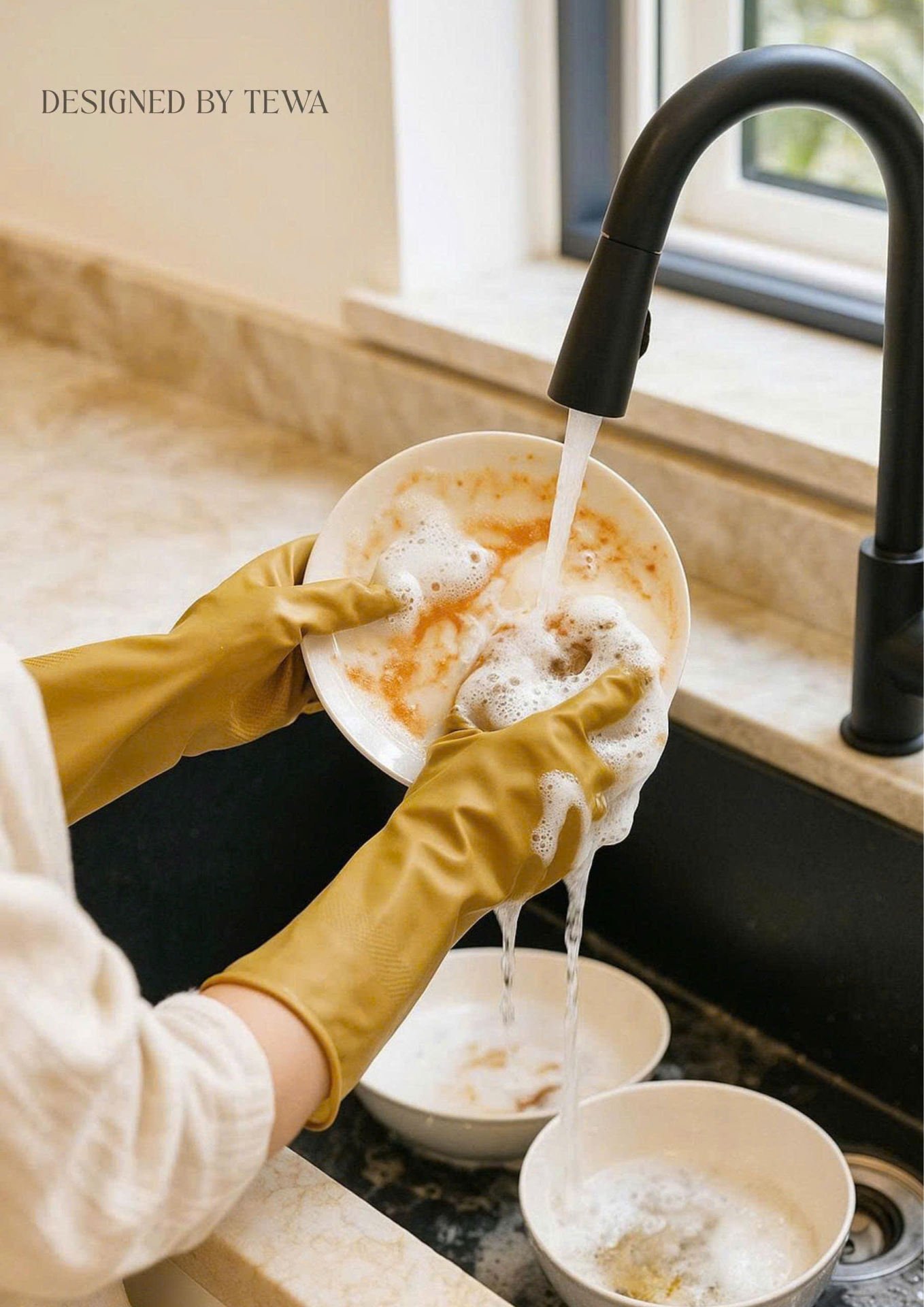 ĐÔI GĂNG TAY CAO SU TỰ NHIÊN - MÀU NÂU NHẠT