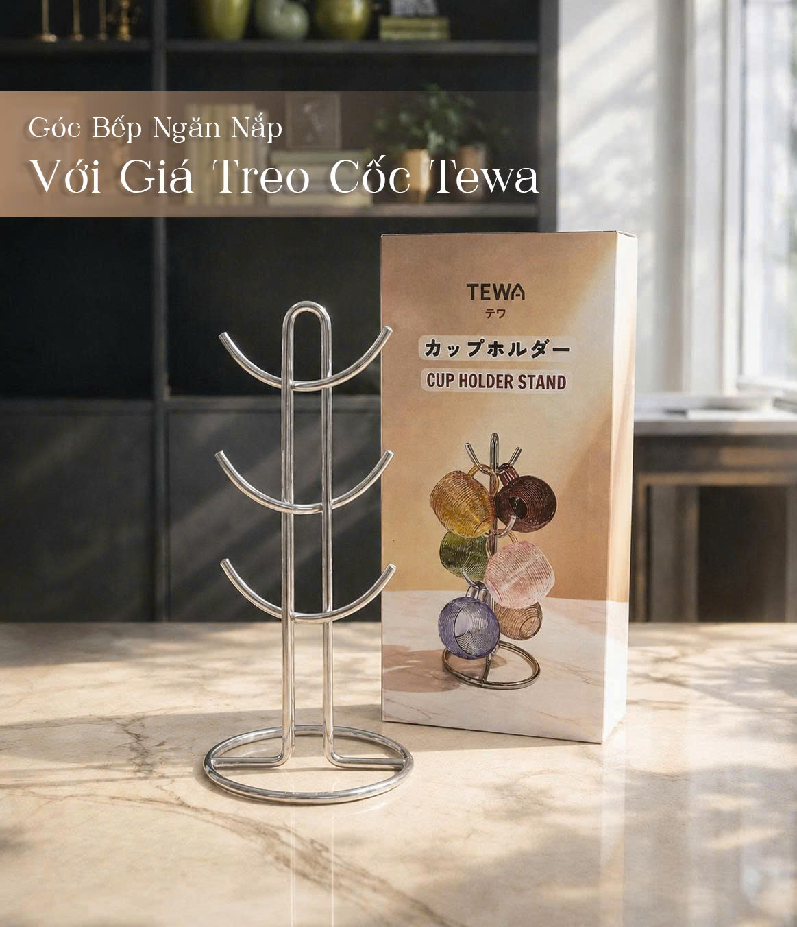 GIÁ 6 MÓC TREO CỐC TEWA