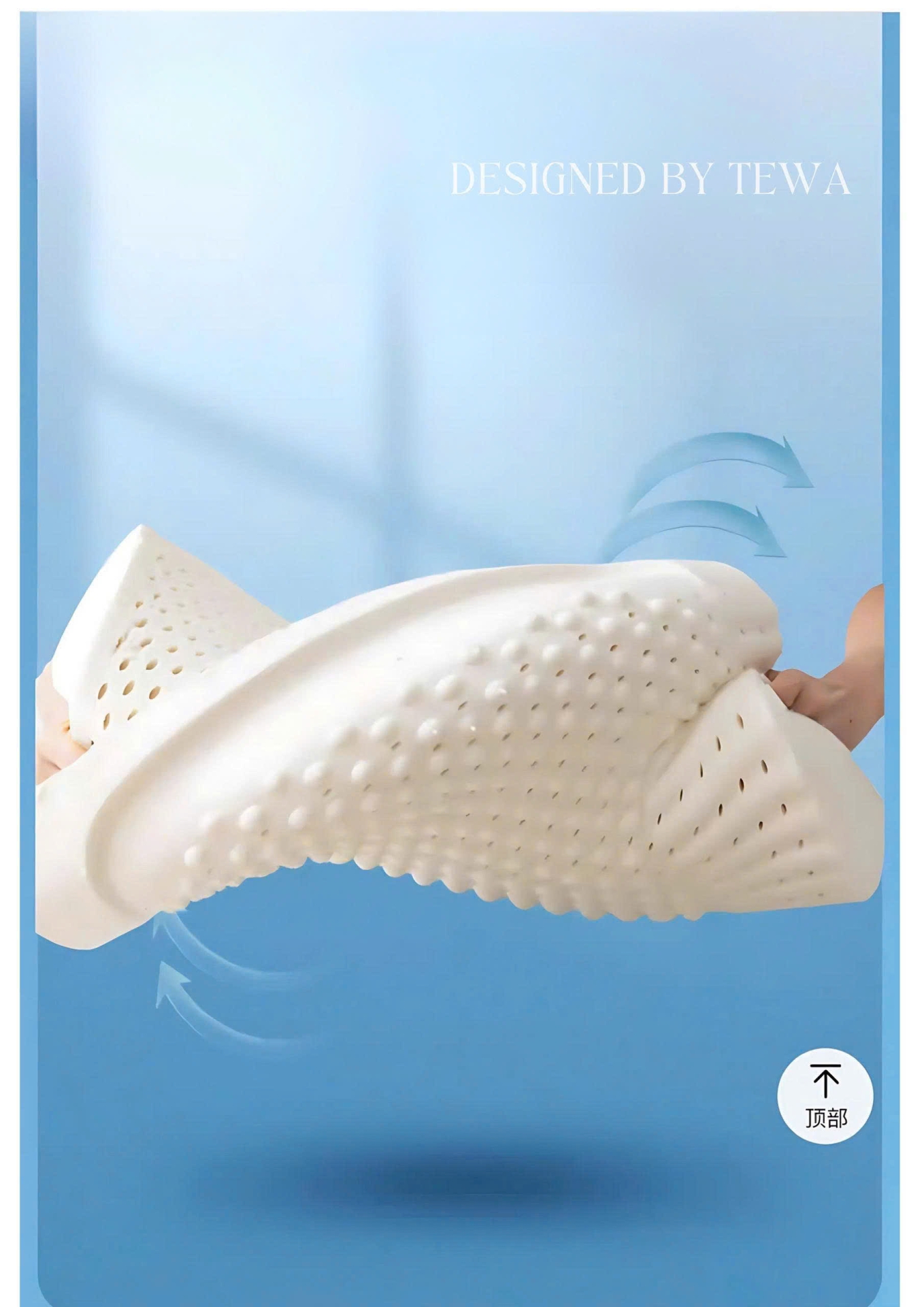 Gối cao su non thiên nhiên