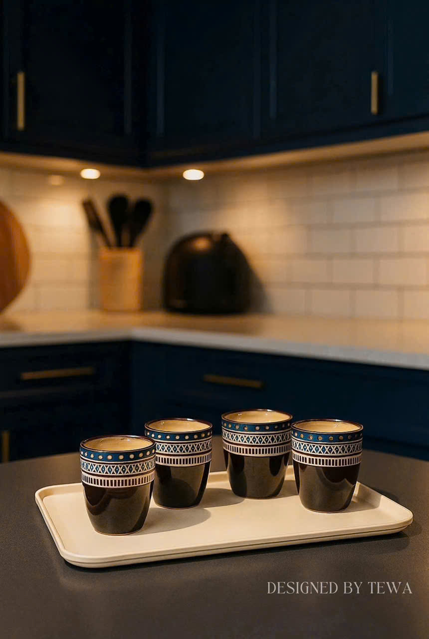 Khay nhựa đựng đồ đa năng size đại màu kem