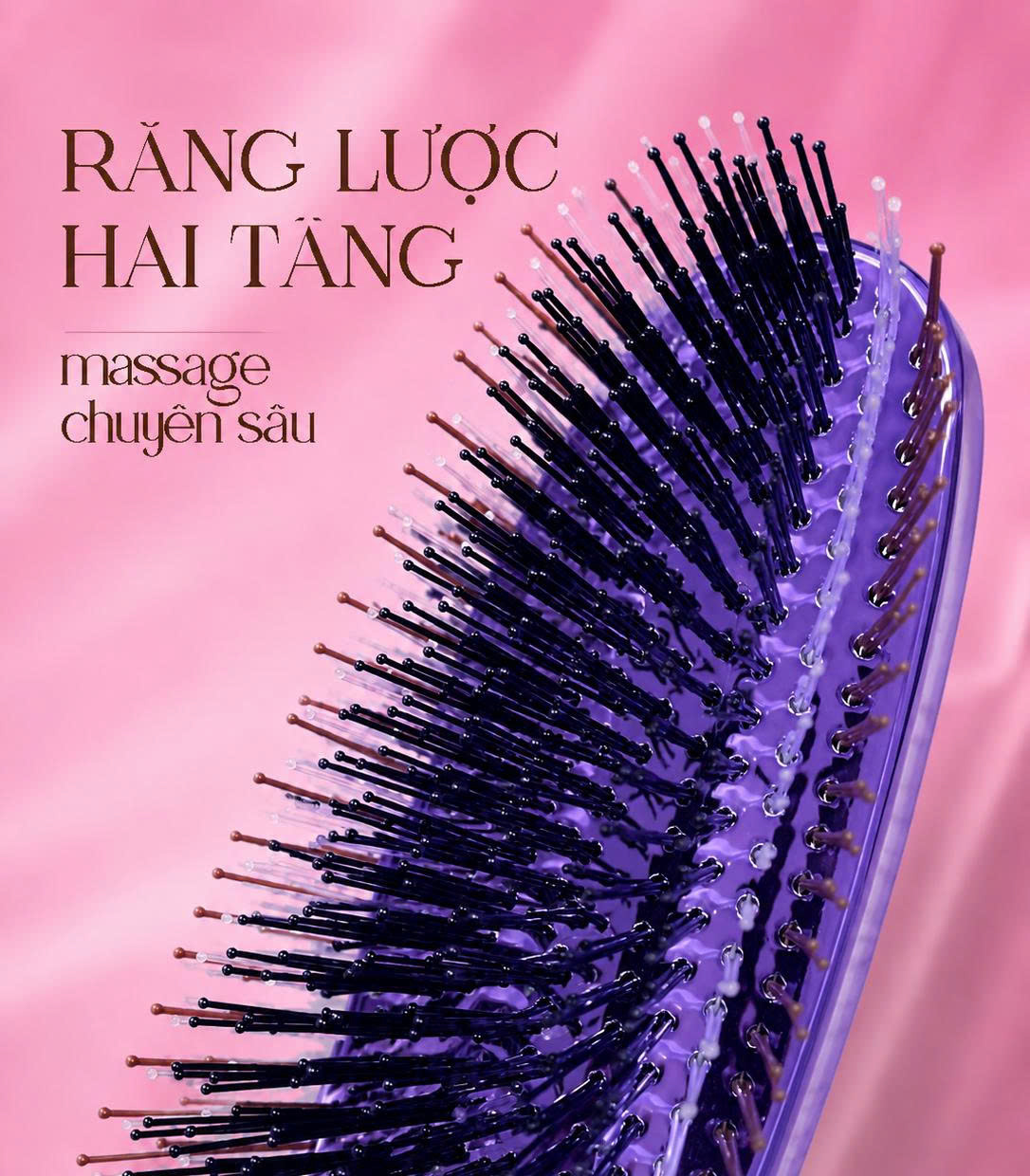 LƯỢC CHẢI TÓC MÁT XA DA ĐẦU TEWA - 2 Màu