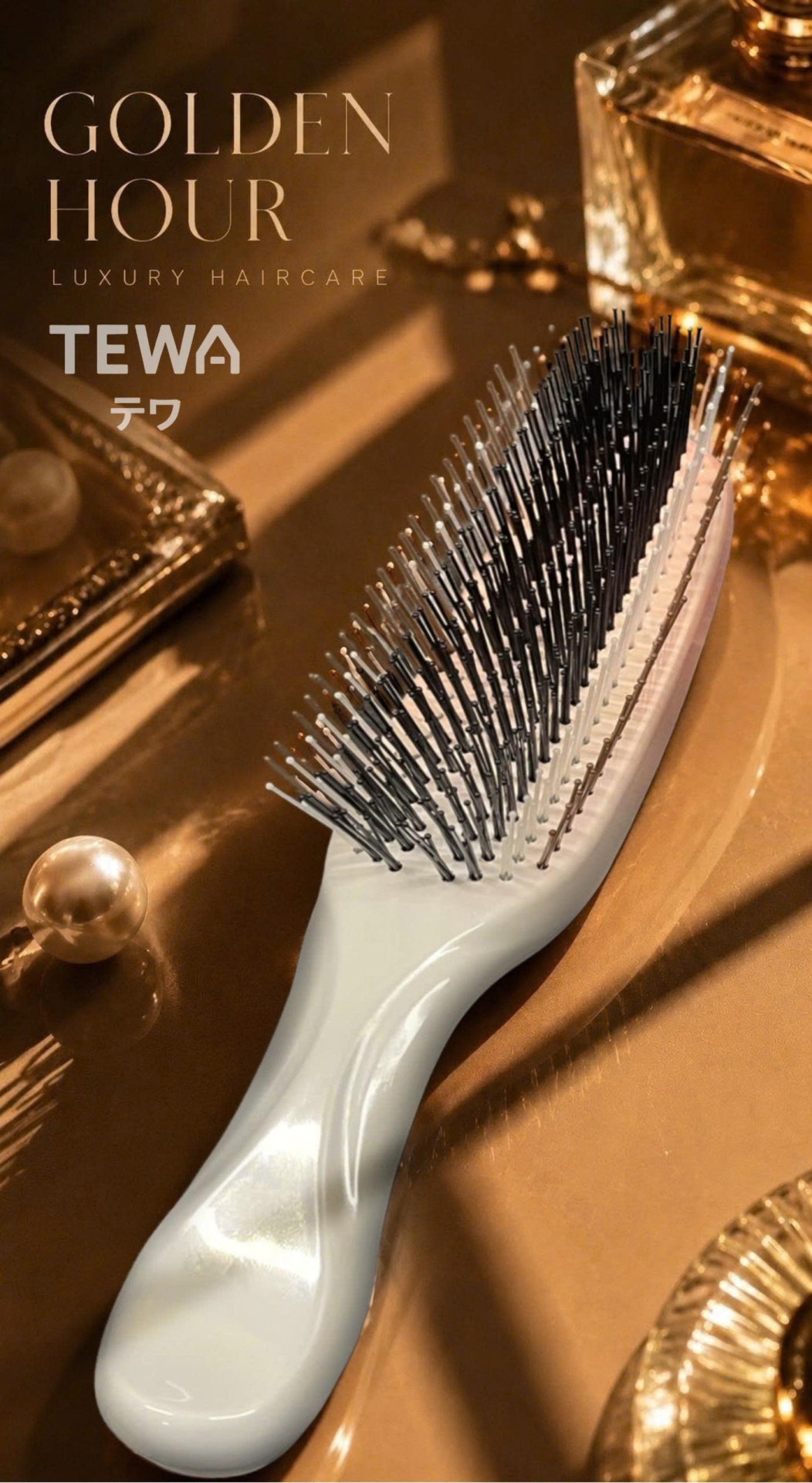 LƯỢC CHẢI TÓC MÁT XA DA ĐẦU TEWA - 2 Màu