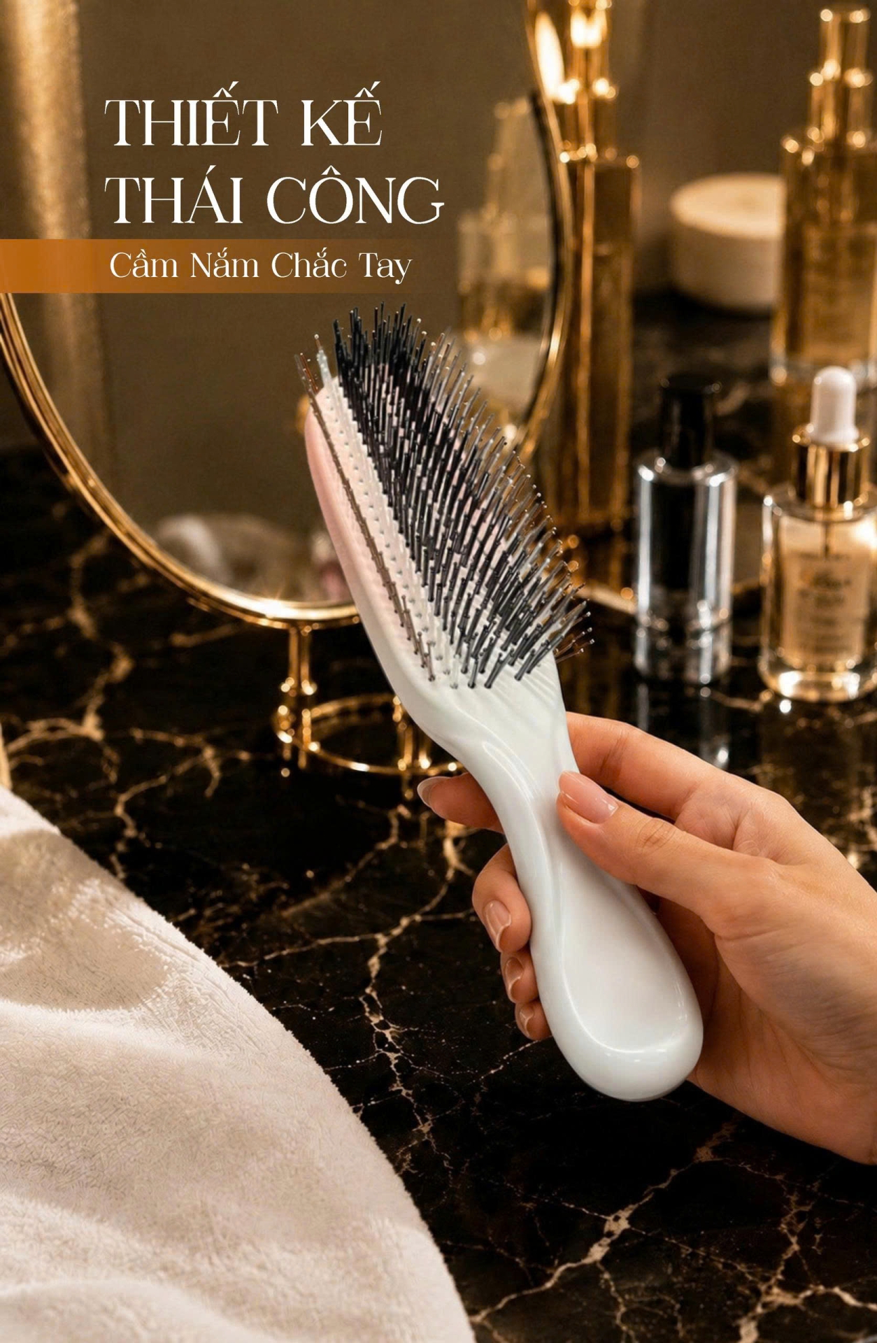 LƯỢC CHẢI TÓC MÁT XA DA ĐẦU TEWA - 2 Màu