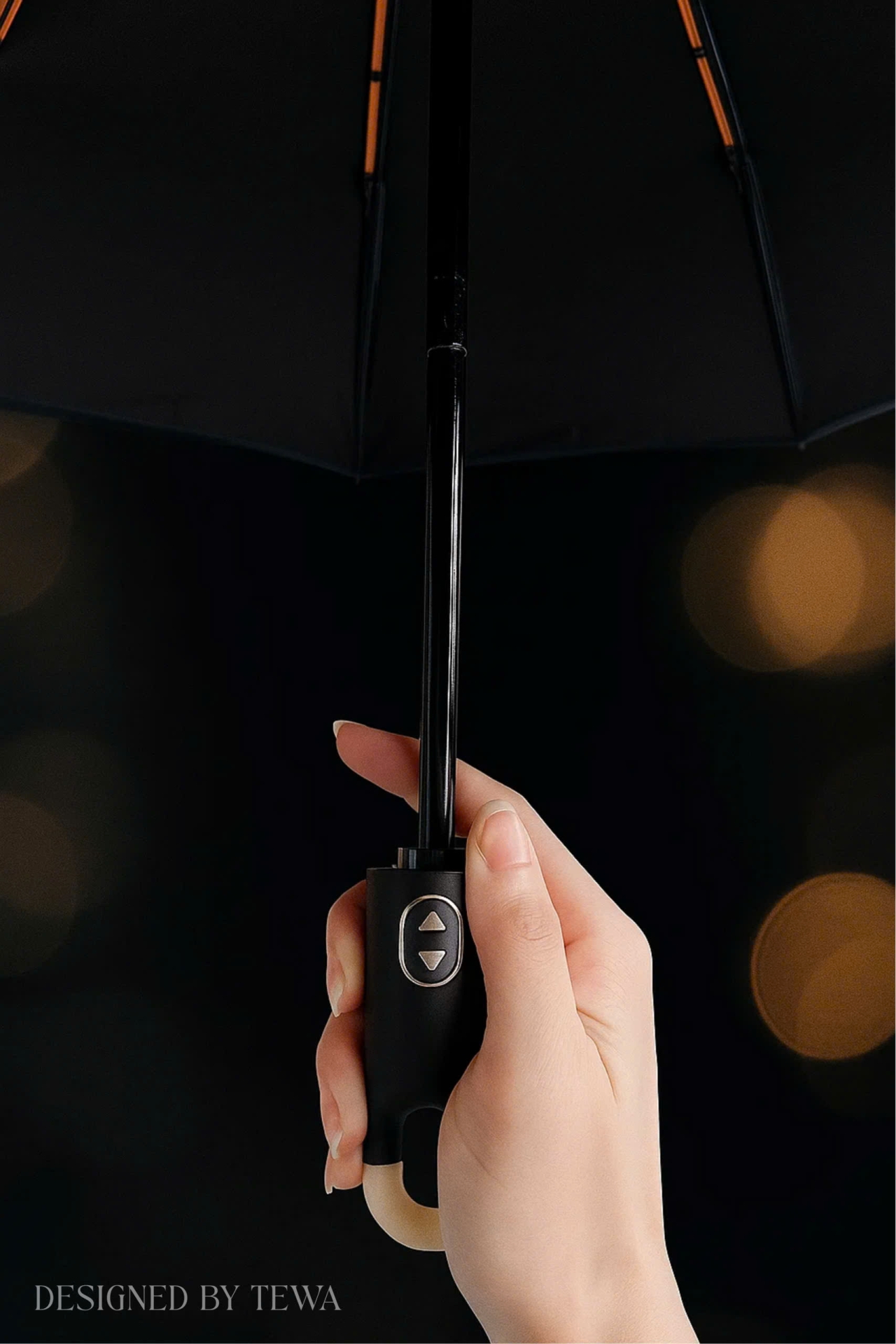 Ô trơn 20 nan chống UV, chống thấm nước (Màu hồng)