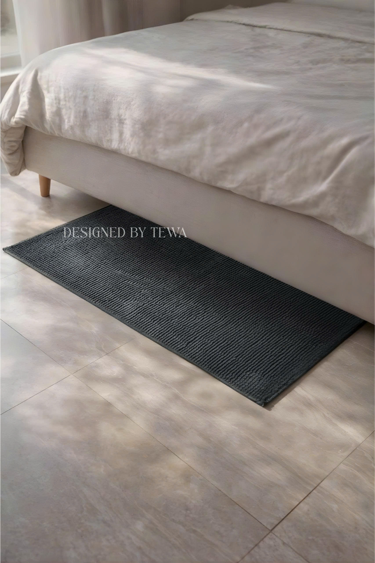 Thảm Trải Sàn Nhung Tuyết Chenille 120x45 cm TEWA