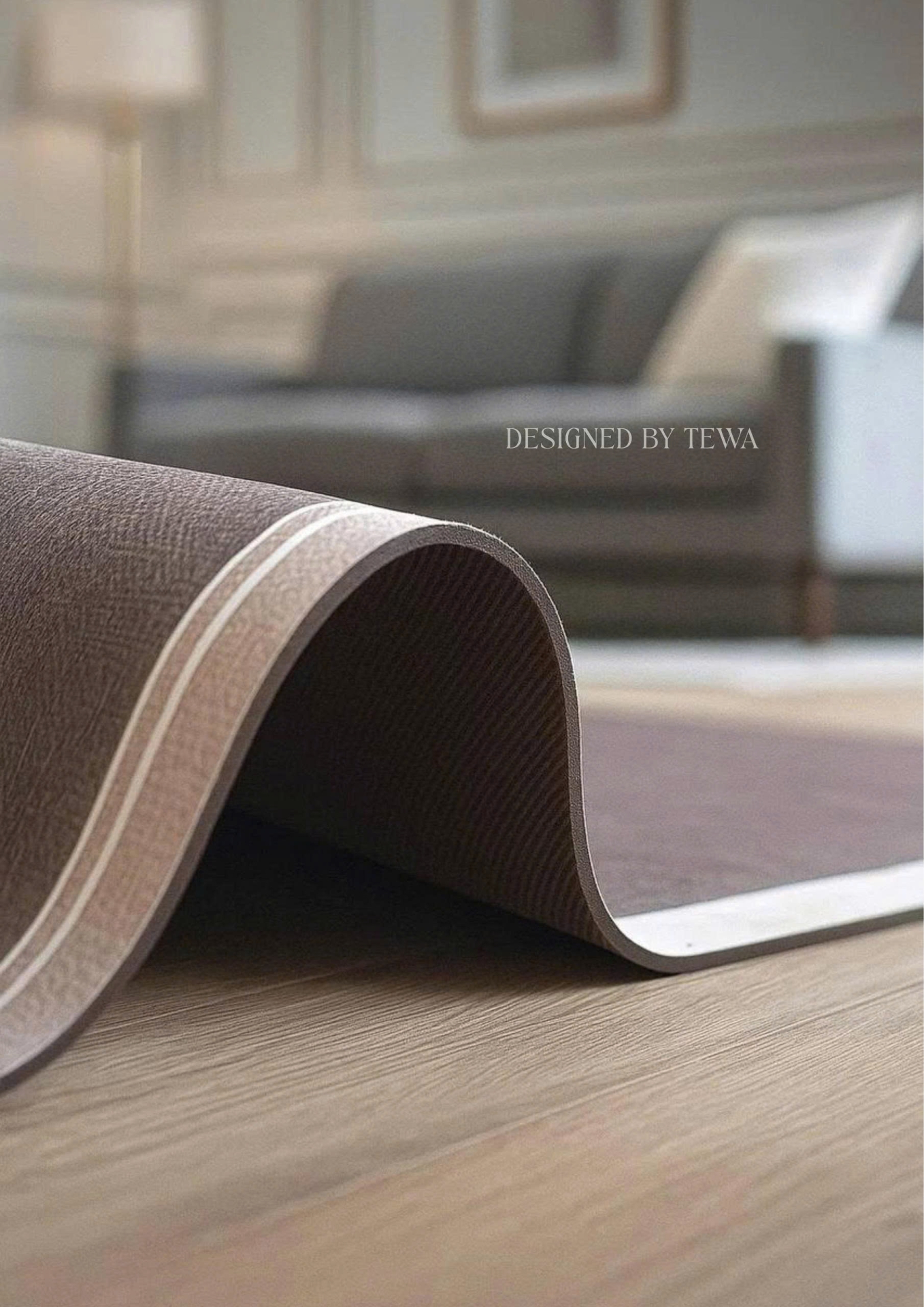 Set 2 thảm nano khô nhanh màu xám đậm