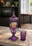 BÌNH NƯỚC VÂN KIM CƯƠNG 2L - 5 Màu, có vòi CRISTA HOME
