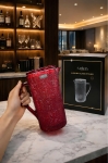 BÌNH THỦY TINH 5 Màu VÂN LƯỚI DẬP NỔI 1L CRISTA HOME