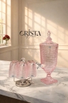 BÌNH THỦY TINH 4 Màu VÂN LƯỚI 3.3L Có Vòi Crista Home