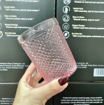 BỘ 4 CỐC VÂN KIM CƯƠNG (6 Màu) 300ML