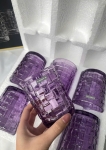 BỘ 06 CỐC THỦY TINH VÂN CARO – MÀU TÍM