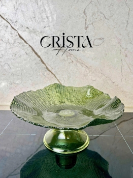 ĐĨA VÂN LƯỚI CHÂN CAO ĐK 29CM - 5 MÀU