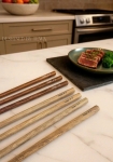 Set 2 đôi đũa nấu ăn bằng gỗ cánh gà 42 cm