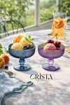 Bộ 6 Ly Đựng Kem Màu Pastel CRISTA HOME, Ly Kem