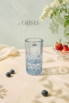 BỘ 6 LY RƯỢU THỦY TINH VÂN KIM CƯƠNG 30ML CRISTA HOME - 2 Màu